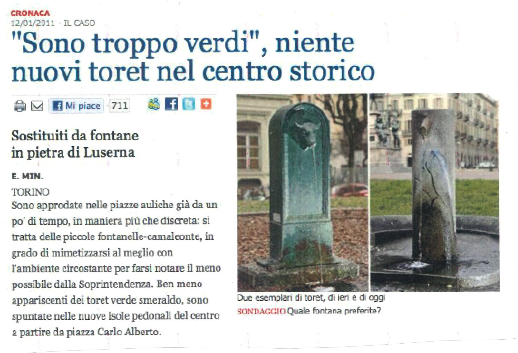 Articolo di giornale